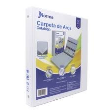 Pasta catalogo 2.5" norma