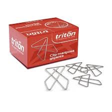 clip metalico mariposa grande