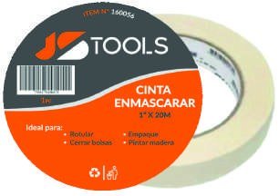 Cinta enmascarar delgada