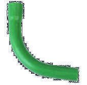 Curva 1/2 PVC Corta 220026