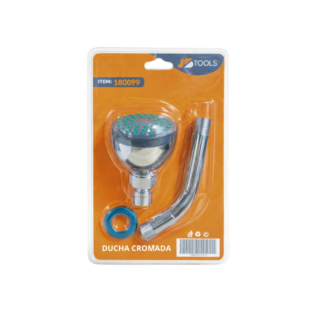 Ducha Con Extensor Platico Redonda 6" 2612