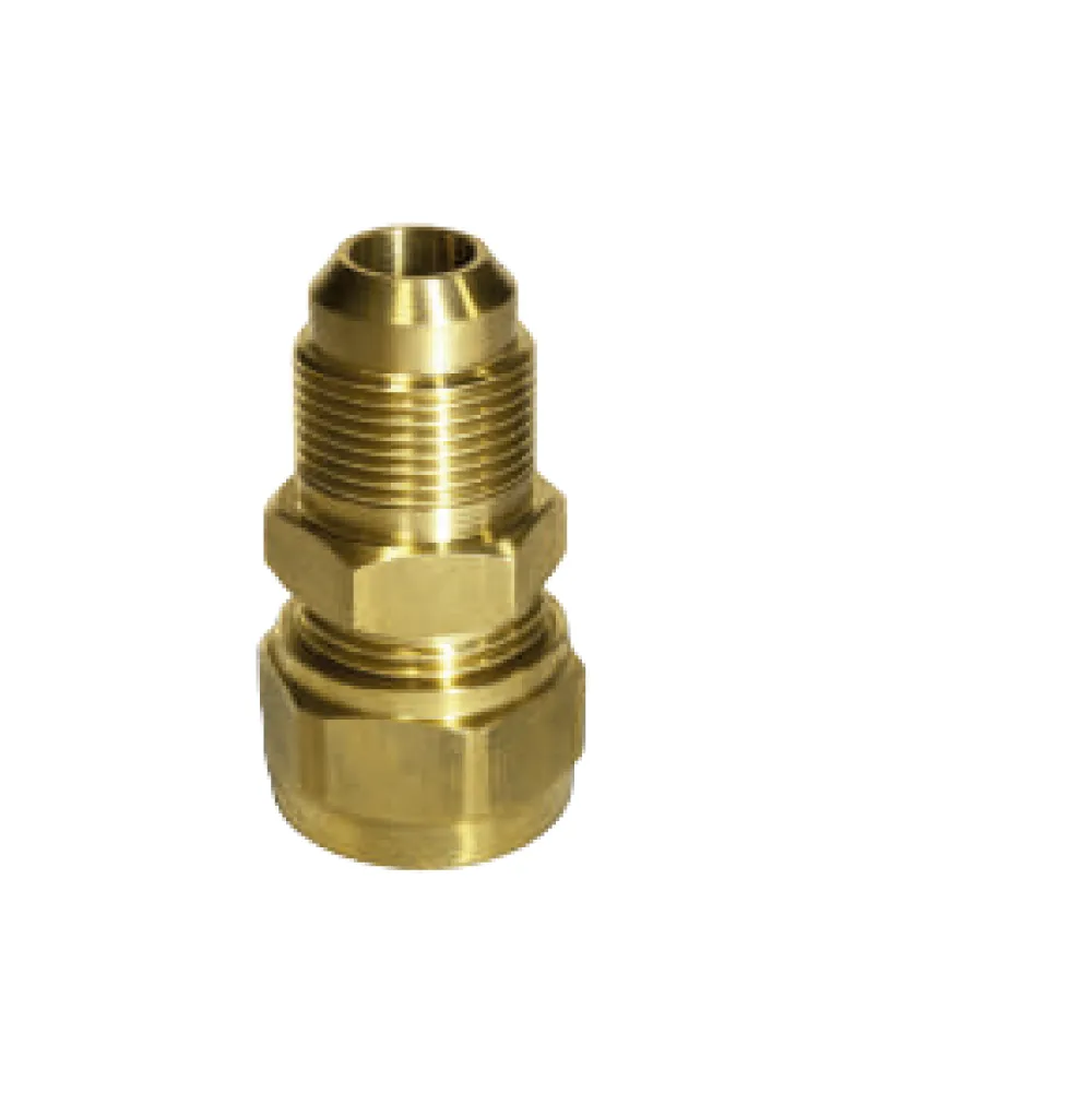 Racor Bronce Macho   3/8 2474