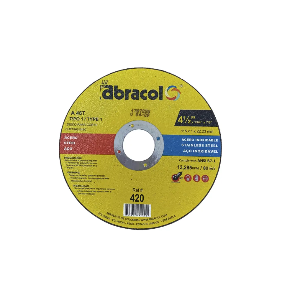 Disco Flap No.80  Superior Focci 4 1/2" 6070